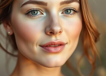 Facial implants enhancing natural features