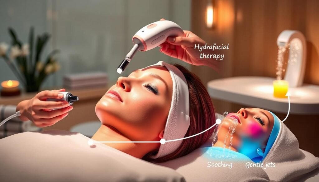 Hydrafacial steps