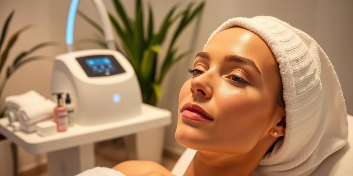 Hydrafacial skin refresh