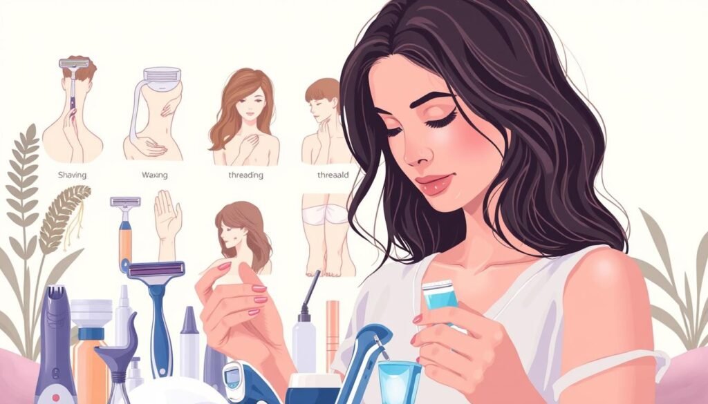 בחירת שיטת הסרת שיער