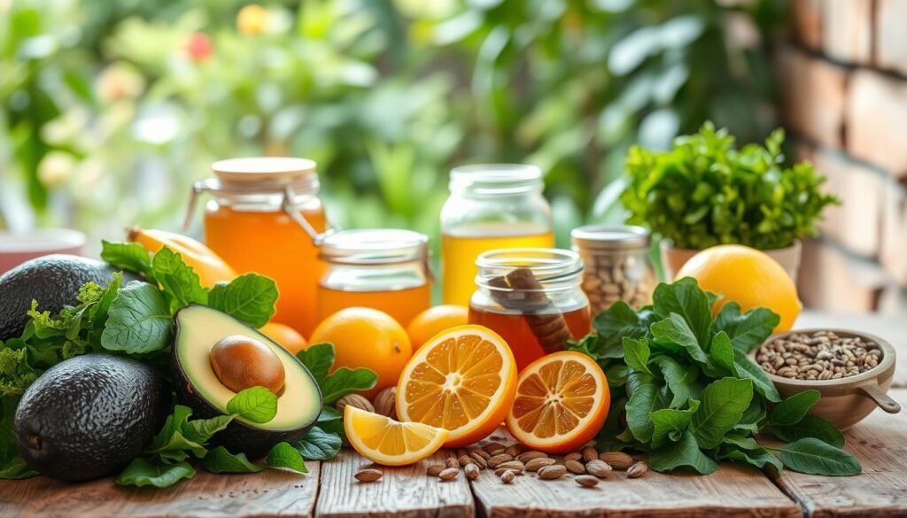 מזונות מועילים לעור