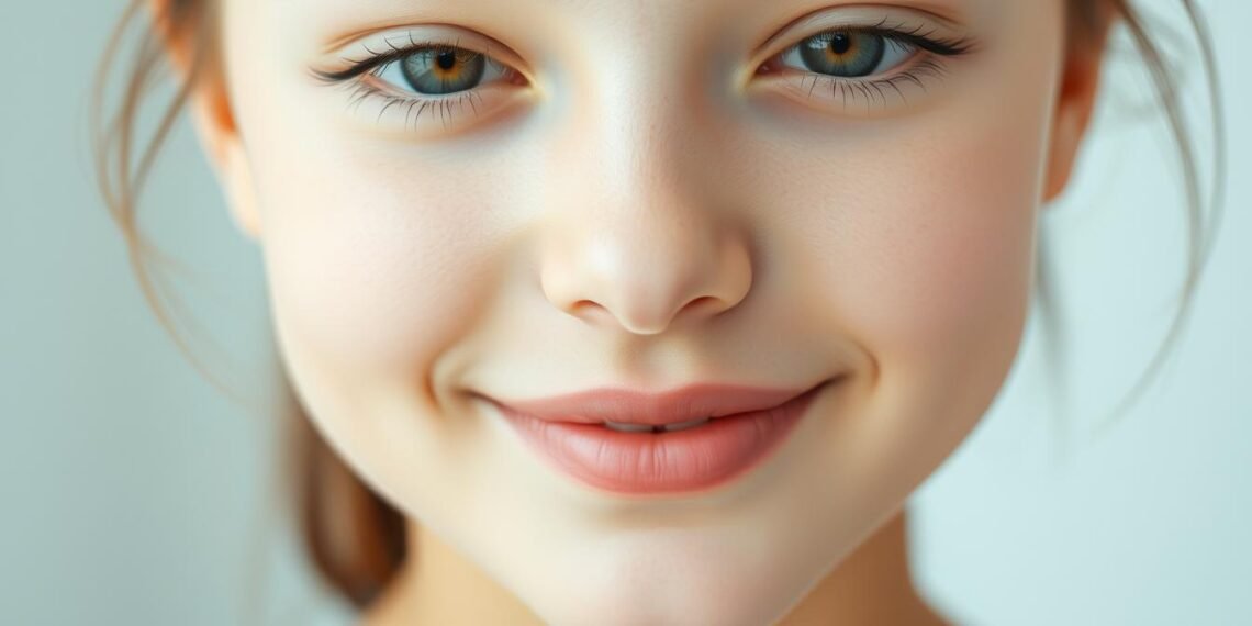 פנים צעירות קורנות